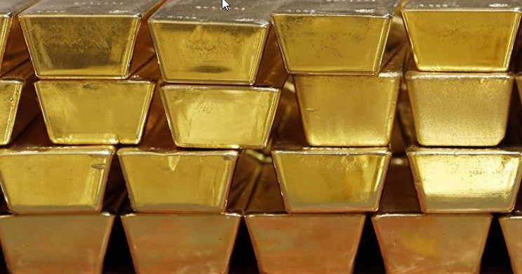 Des lingots d'or