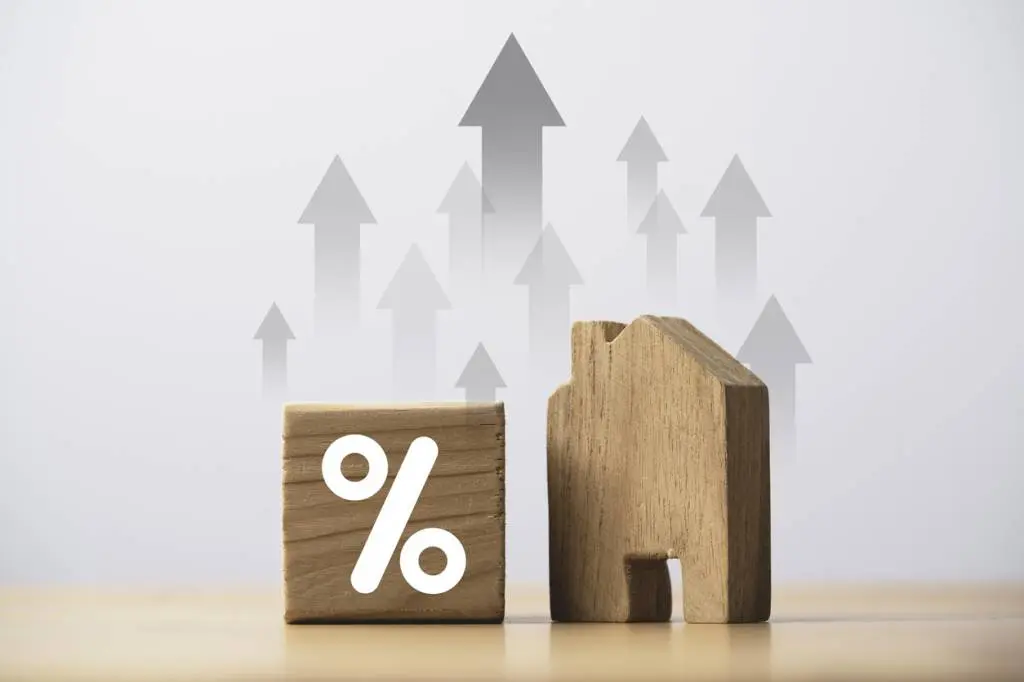 schémas de pourcentage taux d'intérêt